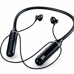 Brand New Sports Neckband Wireless Headphones – LED Digital Display